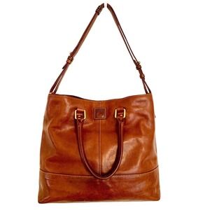 Dooney & Bourke Chelsea Florentine Vachetta Leather LG Shopper Tote w/Dust Bag